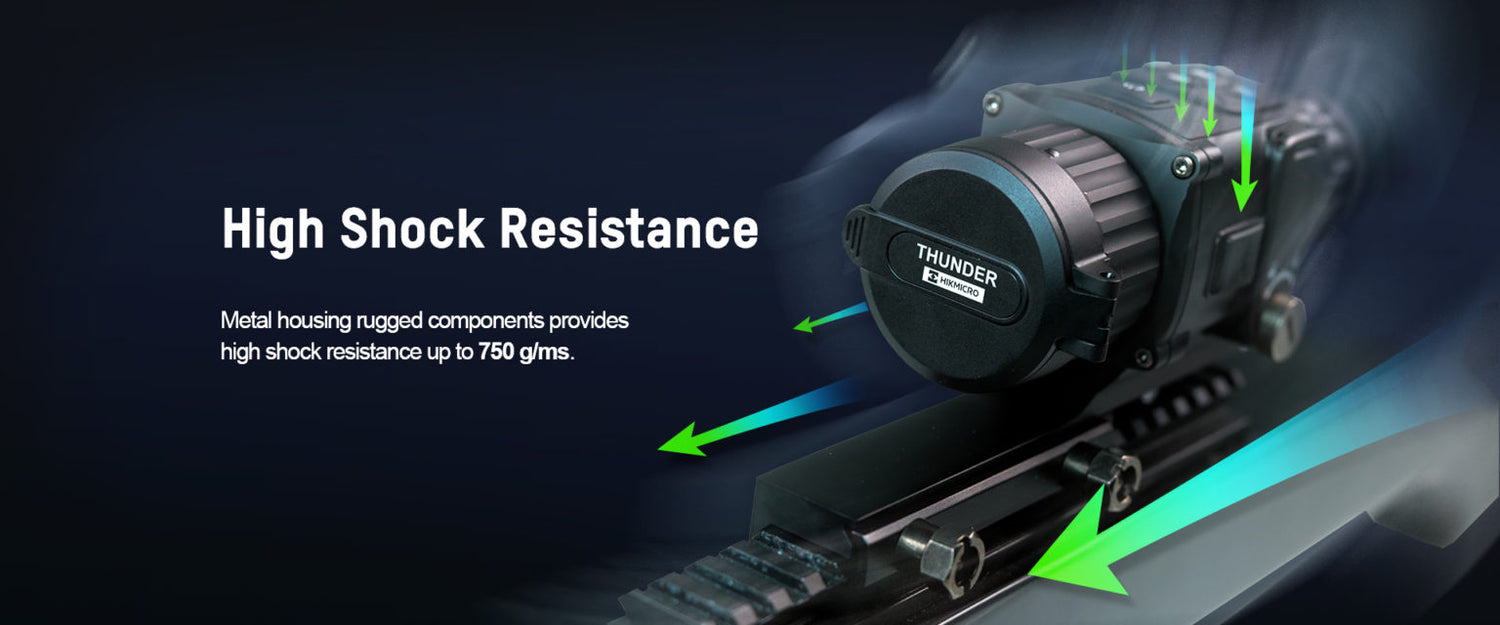Hikmicro Thunder TH35 Smart Thermal Scope High Shock Resistance