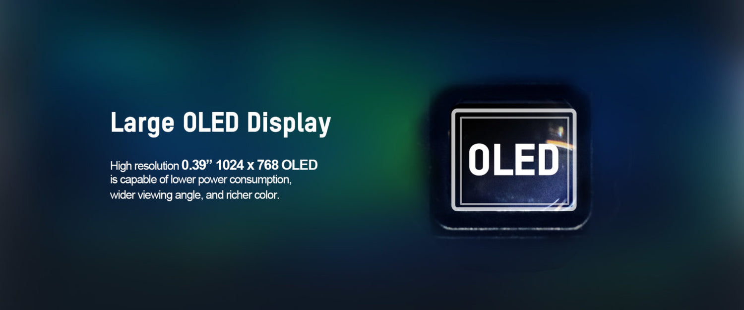 Hikmicro Thunder TH35 Smart Thermal Scope Large OLED Display High Resolution 1024x768