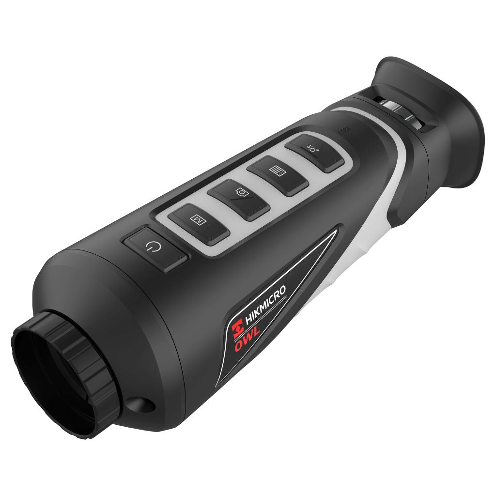 hikmicro owl oq35 thermal monocular side